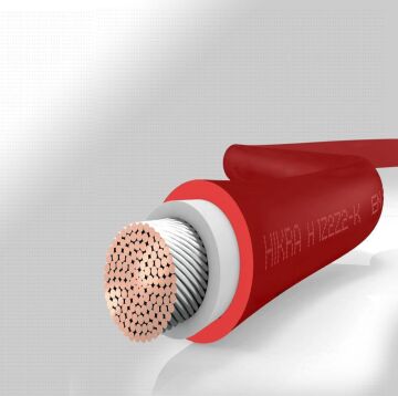 His Solar - 1x4mm² Solar Kablo - Kırmızı